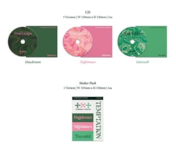 Amazon.com: TXT The Name Chapter: TEMPTATION (Farewell) : Office