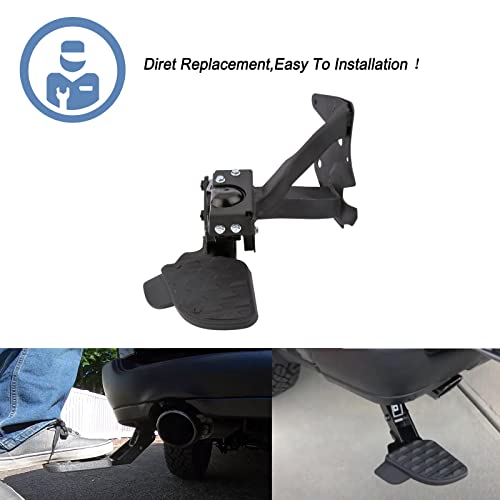 Oner Rear Bed Step,Retractable Bumper Tailgate Step Compatible With 2019-2022 Dodge Ram 1500 Dt,Replaces # 82215289Ah 82215289Ag #TOP2