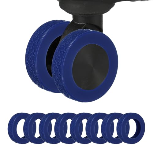 YELARXI Housse protection roue bagage 10pcs pour roulette 2,2"-2,6" spinner