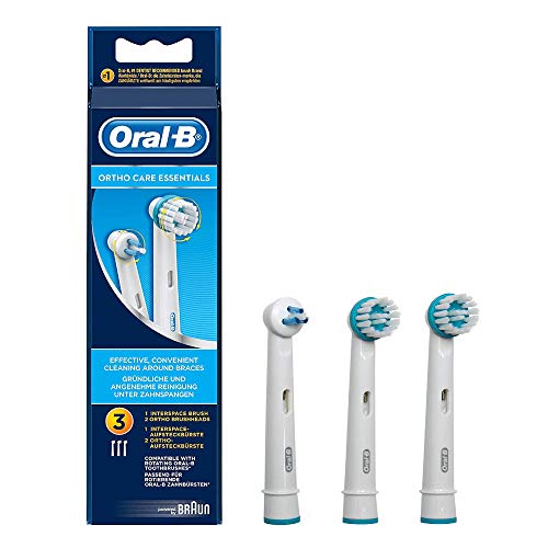 Oral-B Ortho Care - Cabezal de recambio, 3 unidades