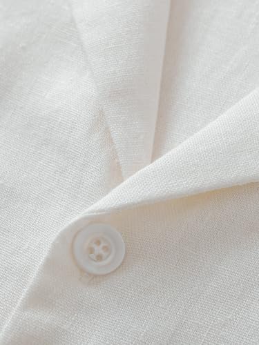 Latuza Men's Linen Pajama Set Linen Rayon Lounge Sets 2 Piece Outfits4