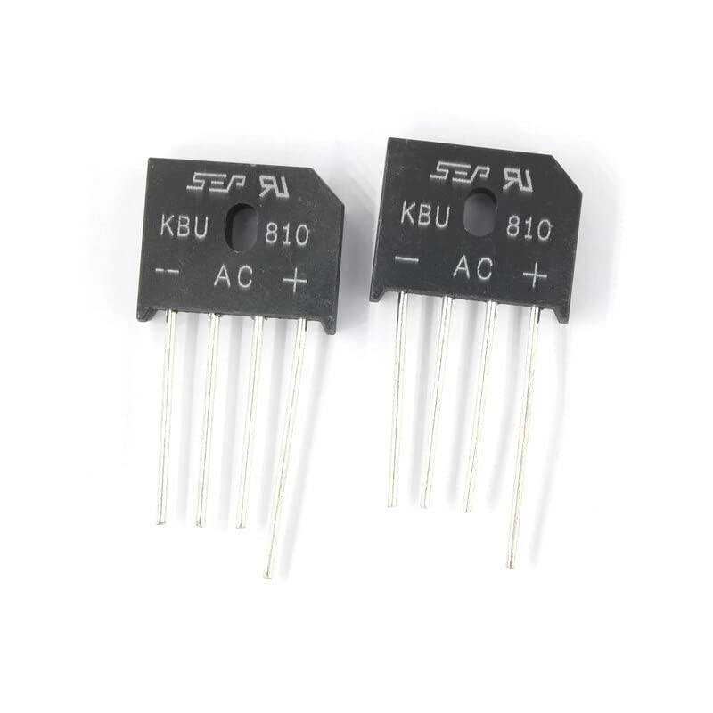 SAITOM Diode 5PCS KBU810 8A Brückengleichrichterdioden 1000V Diodenbrücke