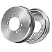 Detroit Axle - Rear Brake Kit for 2005-2019 Toyota Tacoma 6 Lugs, Disc Brake Drums Semi-metallic Brake Shoes 2006 2007 2008 2009 2010 2011 2012 2013 2014 2015 2016 2017 2018 Replacement