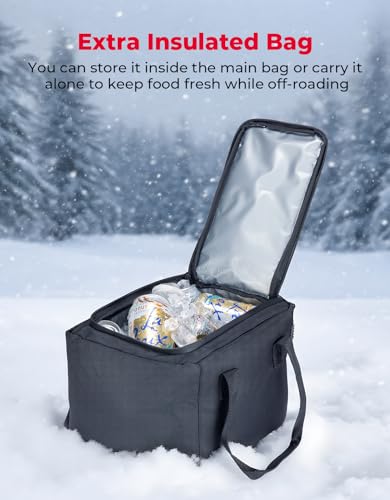 Image of KEMIMOTO Rear Cargo Bag Compatible with Can-Am Maverick X3 Models, Camo