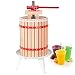 Produktbild Einfeben Saftpresse Obstpresse 18L Fruchtpresse Maischepresse Beerenpresse Weinpresse Mechanische Presse inklusive Pressnetz
