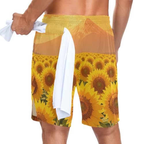 Short de sport pour homme 2 en 1 avec poche téléphone anti-ballottement intégrée