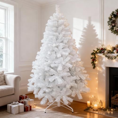 10ft/3m Alaskan Pine White Artificial Christmas Tree Bushy 1934 Tips Xmas Home Decorationations Decorations - Image 3