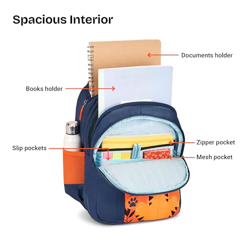 Image of Nasher Miles Polyester Backpack | Ideal for Preschool, Kindergarten, College, School, Office& Travel | Toddler, Girls, Boys, Men, Women