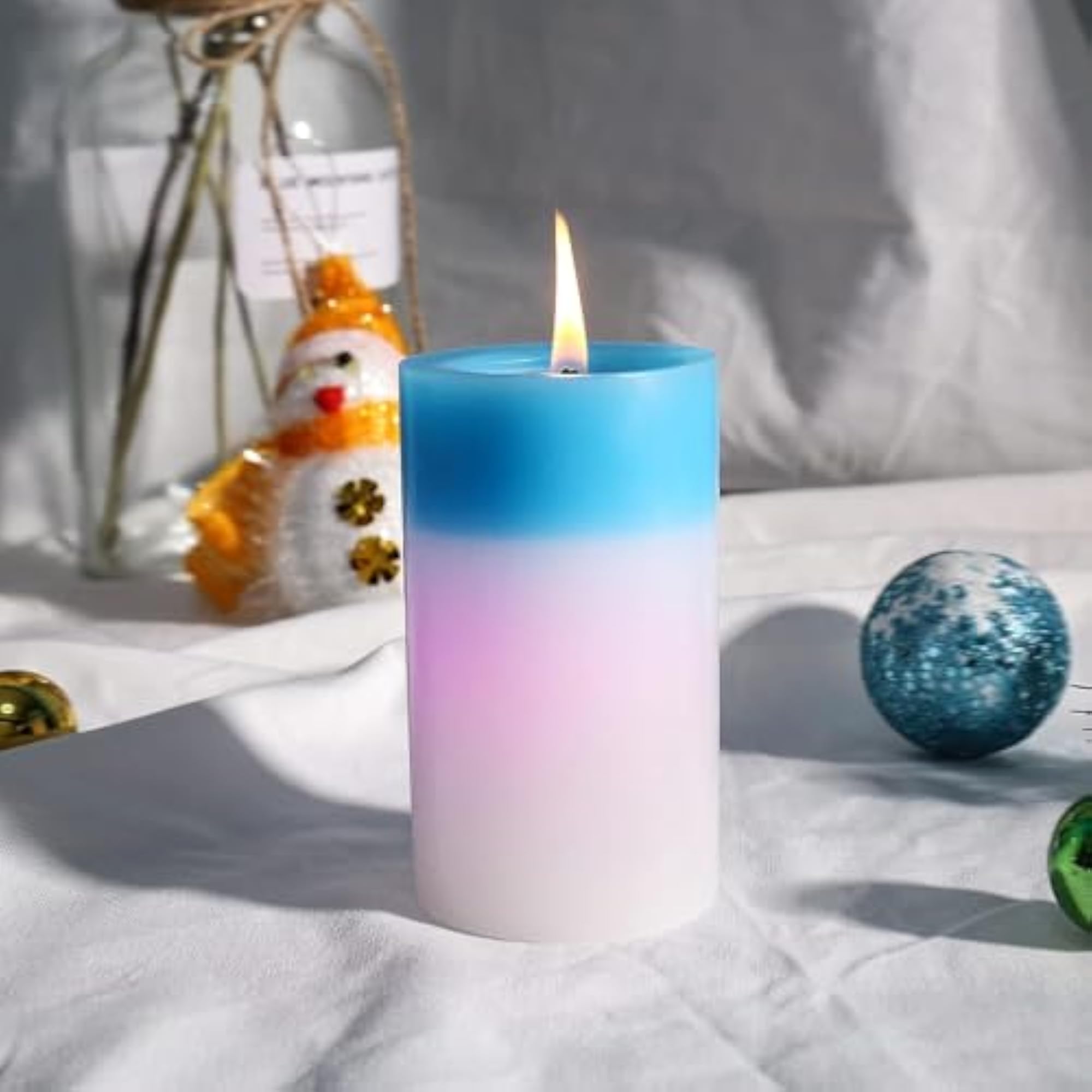 Magic Color Changing Wax Candle Light