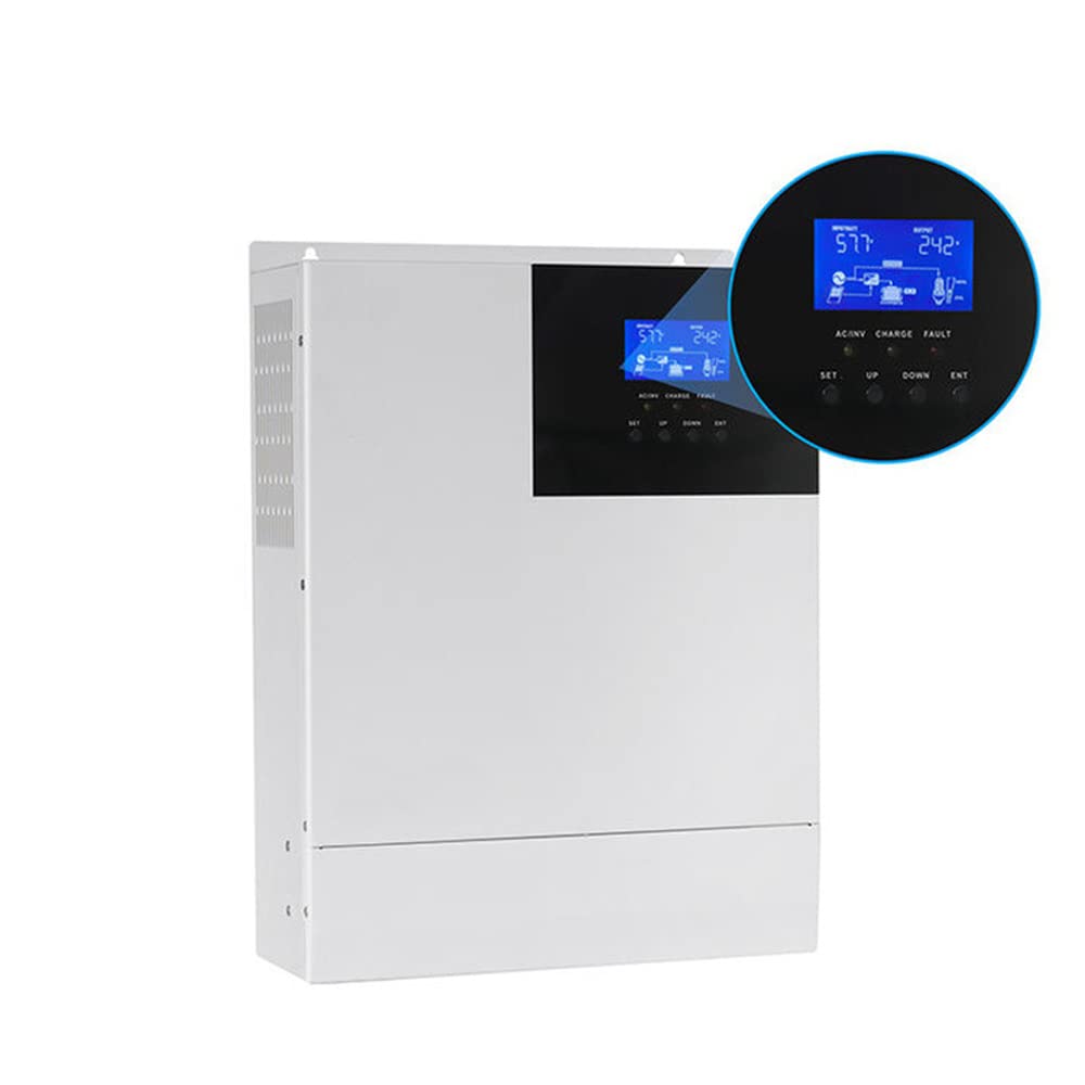 Buy 5000 Watt Solar Inverter 48V DC to 110V AC, Off-Grid Power Inverter ...