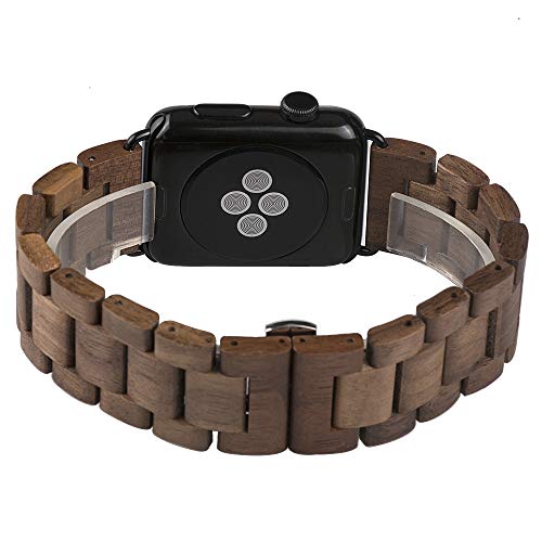 Kinobo Wooden Watch Band Walnut 38/40/41mm — view 6