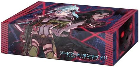 Sword Art Online II Kirito & Sinon Card Game Character Deck Storage Box Collection Vol.104 Anime Trap Girl Phantom Bullet SAO 2 Gun Gail GGO ALfheim ALO