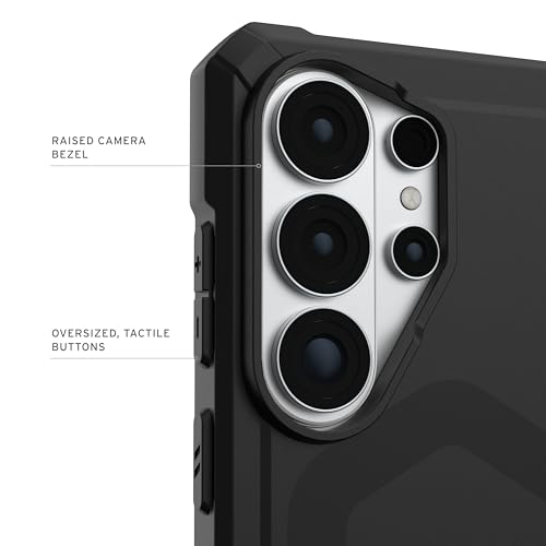 Image of Urban Armor Gear UAG Designed for Galaxy S26 Ultra 5G Case, Essential Armor - Compatible with Magnetic Charging Rugged Military Drop Tested Anti-Slip Protective Cover - Black Opaque