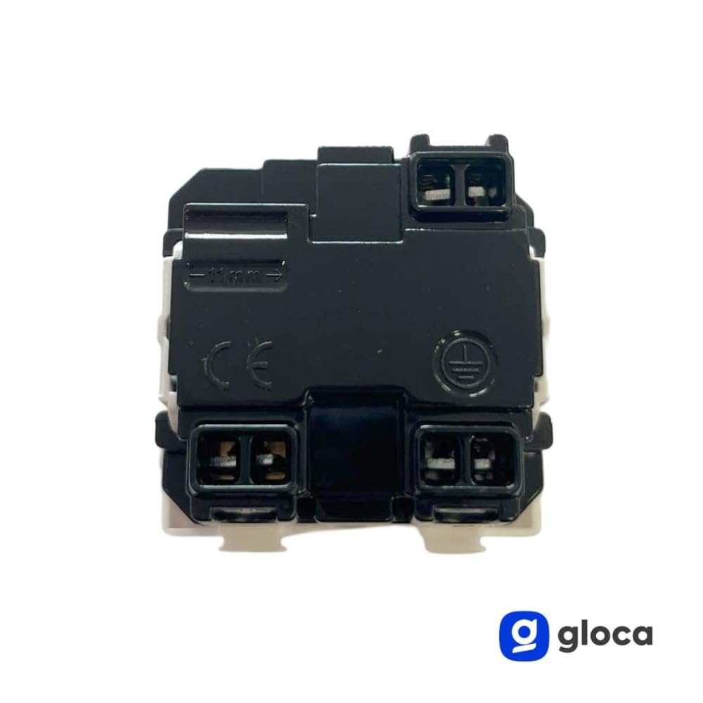 gloca Prise Schuko 2P+T 16A compatible plate (10)