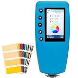 Handkolorimeter, tragbarer Präzisions-Farbanalysator mit 4 mm Blende, Echtfarbdisplay, automatische Kalibrierung für genaue Farbüberprüfung