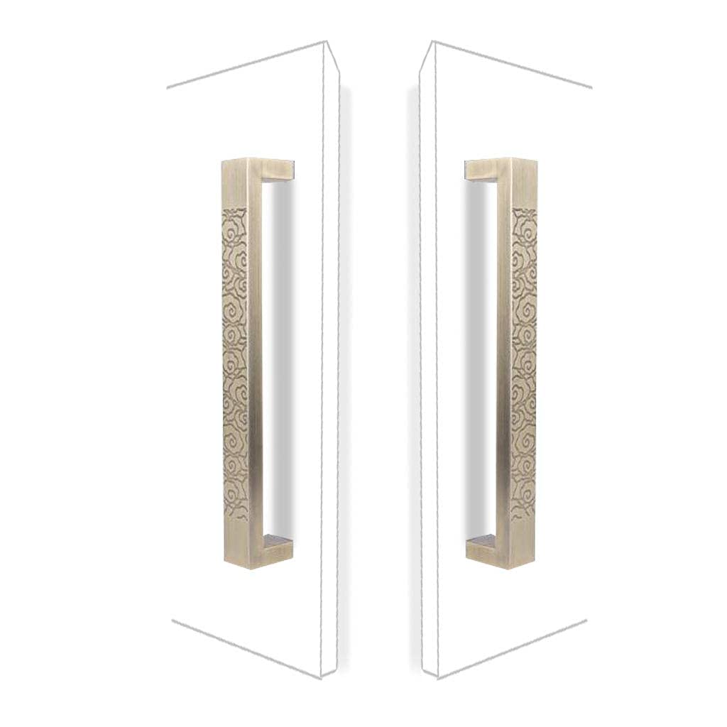 Poignée de porte coulissante rectangulaire pour sublimer vos bureaux et verrières