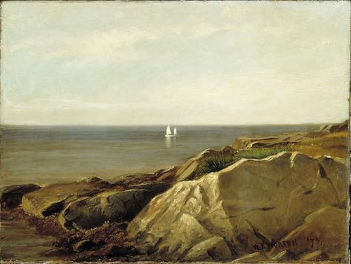 Tableaux Maine de William Edward SERENDIPITP impression toile 60x90cm