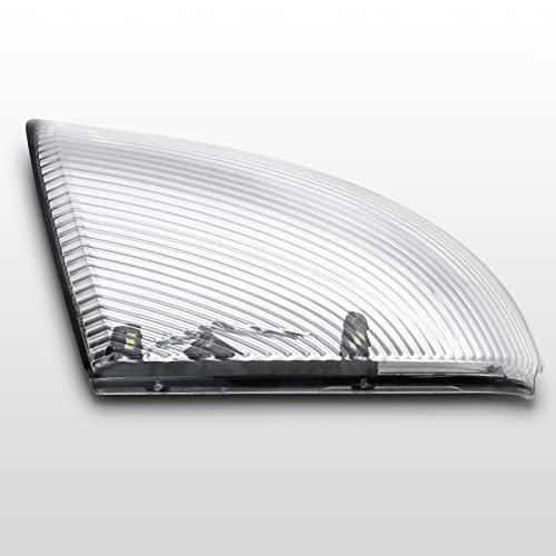 Front Mirror Turn Signal Puddle Light Compatible With Dodge Ram 1500 2009-2018,Side Marker Led Light Lamp Assembly For Ram 2500 2010-2018,2019-2021 Ram 1500 Classic Replace 68232479Aa（Left Driver） #TOP2