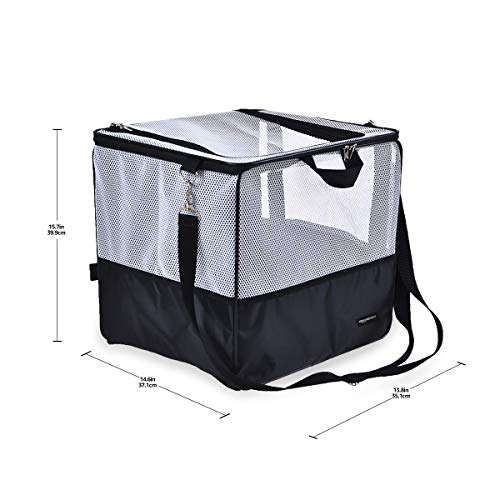 AmazonBasics-Portable-Small-Pet-Carrier-and-Car-Seat