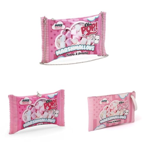 Sac à bandoulière chaîne OMP! Marshmallow pour ranger tous vos cosmétiques
