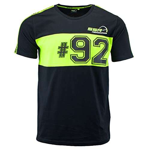 Camiseta #92 SSR Performance negra XL ideal para tus quedadas de coches de fin de semana