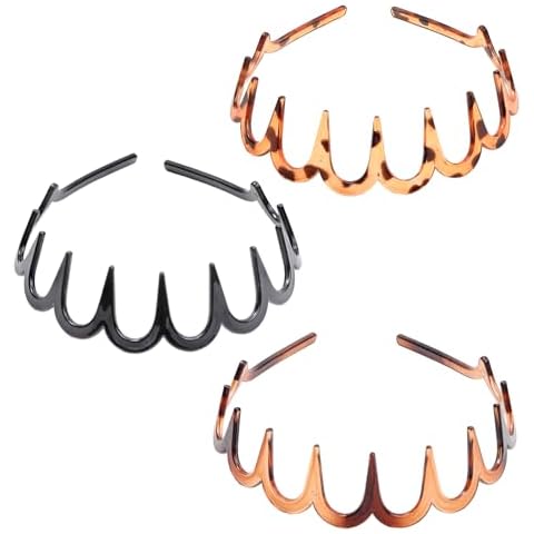 Resin Wavy Tooth Hairband Set Cover