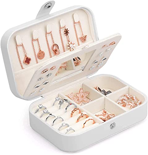 Rangement de bijoux pour femmes portable idéal pour les vacances