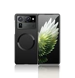 Kukoufey Compatible with Tecno Phantom V Fold2 Case Cover,Compatible with Tecno Phantom V Fold 2 Ultra-Thin Hard PC Shockproof Protective case with Built-in Magnetic Suction Black