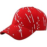 amoyer 2023 cappello baseball bianco rosso estivo per uomini donne designer di cotone cappelli golf capi di camion per graffiti di alta qualità gorras hombre