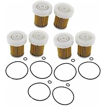 6 Pcs Fuel Filter 6A320-59930 31A6200317 Compatible with Kubota B1410 B1610 B1710 B2110 B2410 B2630 B2710 B2910 B3030 B7400 B7410 B7500 B7510 B7610 B7800 L3400 Tractor