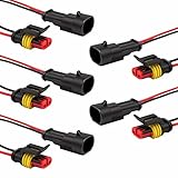 【Large Plage de Température】 Ce connecteur 12v fonctionne de −40 ℃ à +120 ℃. En tant que connecteur électrique étanche, il reste fiable dans des environnements extrêmes, chaud ou froid.