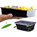 HOMEE Meal Prep Containers 50 Pack/ 26 oz Reusable Food Storage Containers Bento Lunch Box with Lids Made of Plastic, Stackable, Microwavable, Freezer and Dishwasher Safe Use