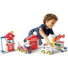 Fat Brain Toys Fire Station Playset
