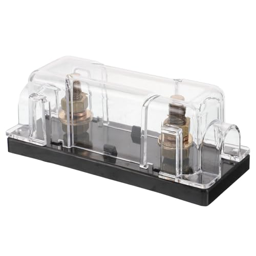Didiseaon Bloque de Fusibles para Coche y Barco Soporte Resistente para Fusibles Atc Montaje Fácil para Sistemas Eléctricos de Autocaravana y Vehículo Compatible Rv y Distribución de Energía