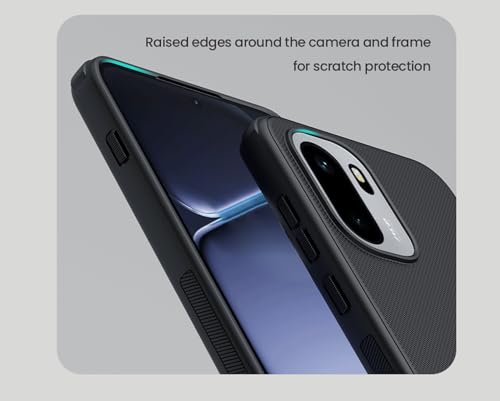 Étui OnePlus Ace 6T rigide finition givrée pro-nero - 4