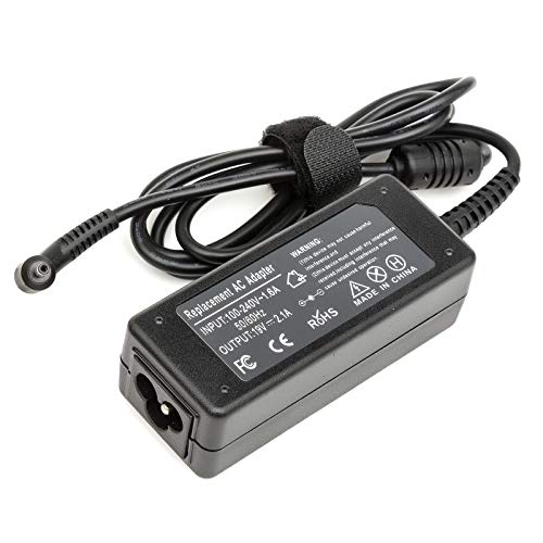 Image of Laptop Charger 19v 2.1A Power Adapter Supply Fits Samsung Notebook 530U NP530U3B NP530U3C 535U NP535U3C NP540U3C NP900X3C NP905S3G 3.0 x 1.1mm (Charger with No Mains Lead)
