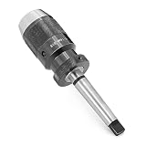XIIW Szybkozaciskowy uchwyt wiertarski B18, 1-16 mm, trzpień stożkowy MK2/MT2, metal, kompatybilny z wiertarką, tokarką, frezarką