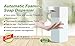 PolyGens 23oz 5-Level Adjustment Automatic Foaming Soap Dispenser Touchless Hand Soap Dispenser for Home/Commercial use, Countertop/Wall Mounted Soap Dispenser Set for Bathroom,Kitchen, White,New