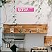 Pink Room Decor Aesthetic Y2k Dorm Room Decor Retro Home Funny Unique House Decoration Cool Dark Bar Signs 4×16 Inches