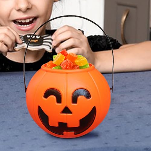 Veasbuu トリックオアトリート バケツ,ハロウィン お菓子バスケット
