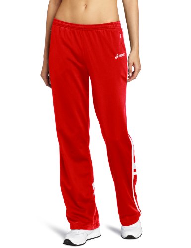 ASICS Women's Cabrillo Pant,Red/White,Medium