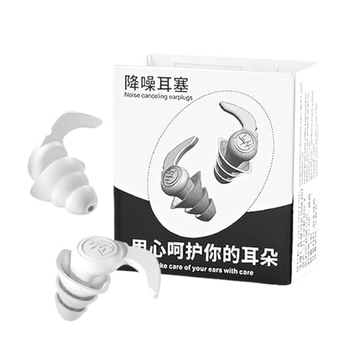Enchufes Para La Oreja De Cancelación De Ruido - Tapones Para La Oreja De Natación | Enchufes De Oído | Bloqueo De Sonido De Alta Fidelidad, Cómodo Y | Ideal Para Dormir, Viajar, Concierto