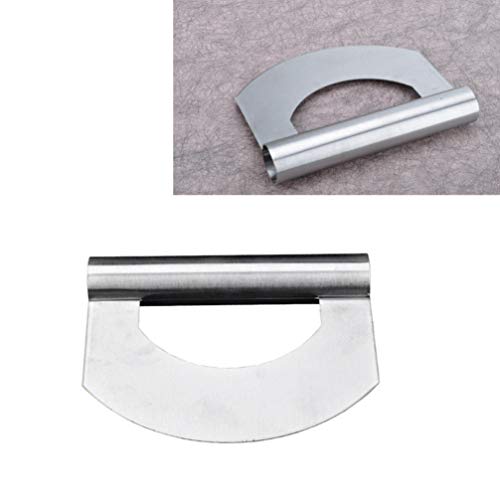 UPKOCH Cortador de Massa de Aço Inoxidável Multifuncional Cortador de Massa Cortador de Pizza para C