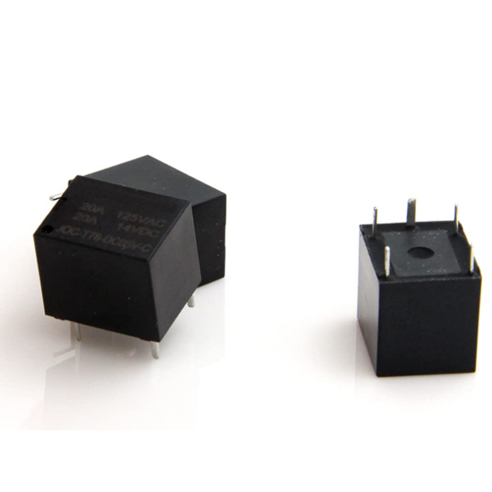 DC 5V 12V 24V PCB Relè 8 Pin 16A Relè Nero 1 Forma C HF115F 1ZS3 - Foto 8