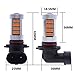 GLOFE High Power 92smd LED Bulbs 3000K Amber Yellow 9005 9006 9145 9140 H10 Super Bright Fog Light or Daytime Running Driving Lights (DRL Lamps) Replacement for Cars,Trucks, SUVs, Vans