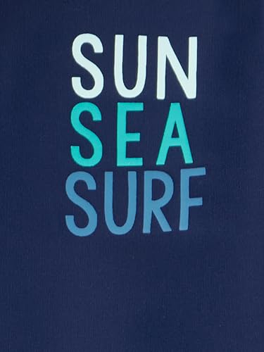 Simple Joys by Carter's Toddlers and Baby Boys' Swimsuit Trunk and Rashguard Set4