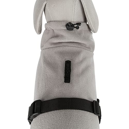 TRIXIE Mäntel und Schichten - Fleecejacke Grenoble M, 45 cm, grau