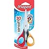 Maped Schaar Sensoft 13 cm – kinderschaar met flexibele ringen en 3D-ergonomie – schoolschaar vanaf 4 jaar – voor…