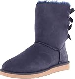 UGG Women's Bailey Bow II Winter Boot, Navy, 7 M US