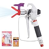 Airless Paint Spray Gun 3600 PSI 517 TIP High Pressure...
